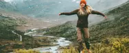 Kvinne i landskap