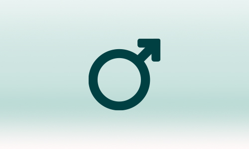 Ikon av kjønnssymbol mann